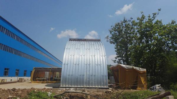Railway Steel Roller Forming Machine , Heavy Large Corrugated Plate Roll Forming