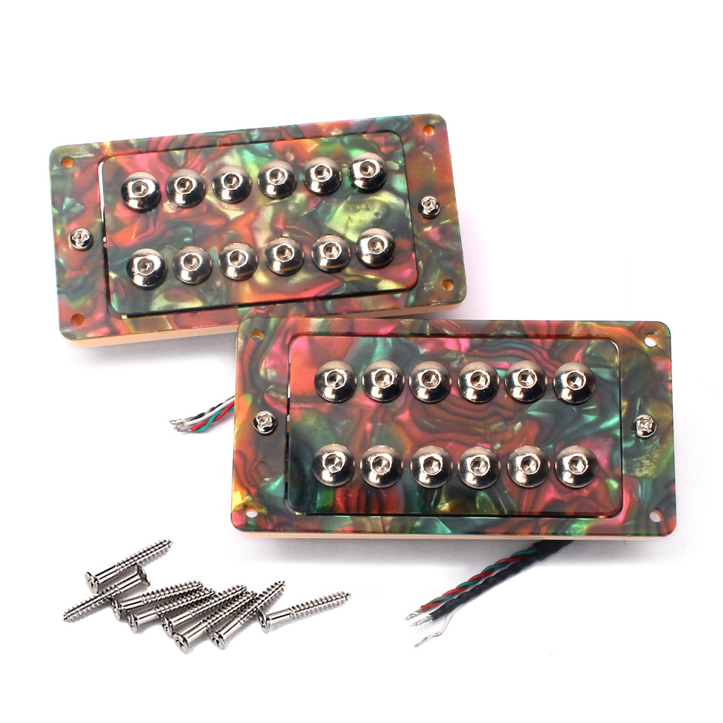 Color Pearl Guitar Pickups Ceramic Magnets Double Coil Humbucker Pickups For Gibson Les Paul SG Guitar