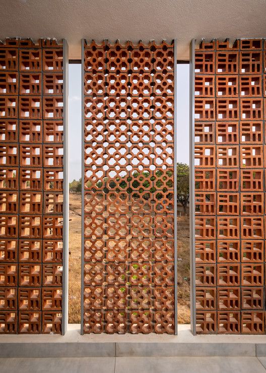Terracotta Red Breeze Blocks The Ultimate Solution for Clay Brick Screening and Walling