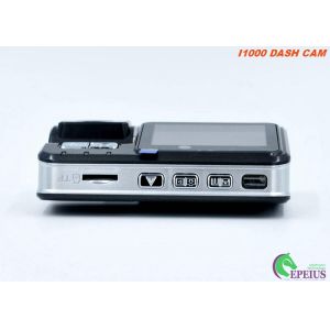 Ultra 1080P I1000 Dual Lens Dash Cam Loop Recording With 2.0 Inch Screen H.264