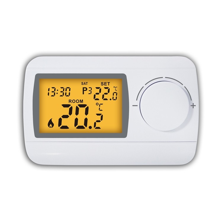  Riseem New Large Dial Button 7 Day Programmable Room Thermostat 230V Manufactures