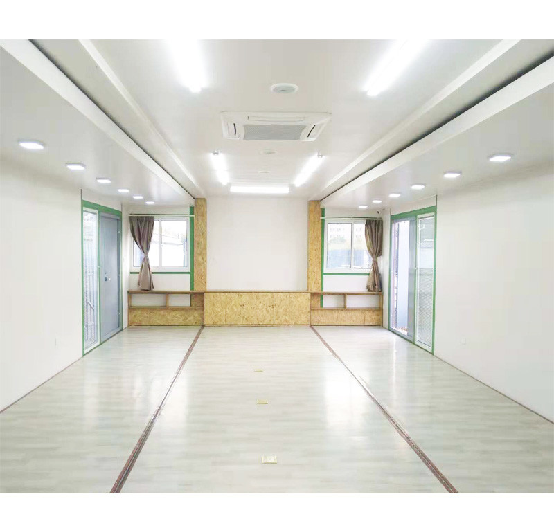 40ft Prefab Double Expansion Container House Thermal Insulation