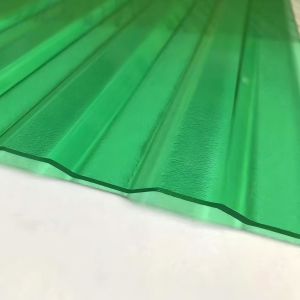 China Translucent Light-Diffusing Polycarbonate Wave Tiles for Natural Lighting and Weather Protection on sale
