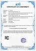 Shenzhen Mercedes Technology Co., Ltd Certifications