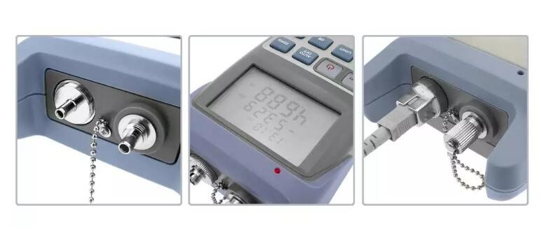 Handheld FC SC Fiber Optic Power Meter For FTTH