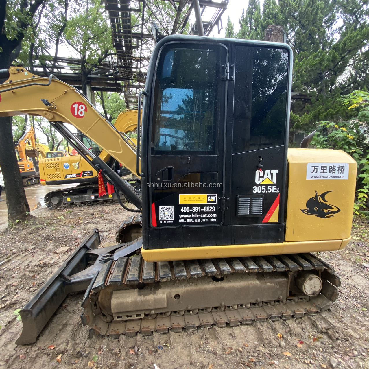 Good quality 5.5 ton used CAT 305.5 crawler excavator mini caterpillar for sale CAT 303 Caterpillar in stock cat 306 excavator