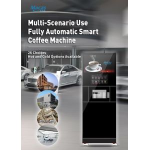  Smart Monitoring And Cleaning With Macas Commercial Fully Automatic Freshly Ground Cabinet Coffee Machine Manufactures