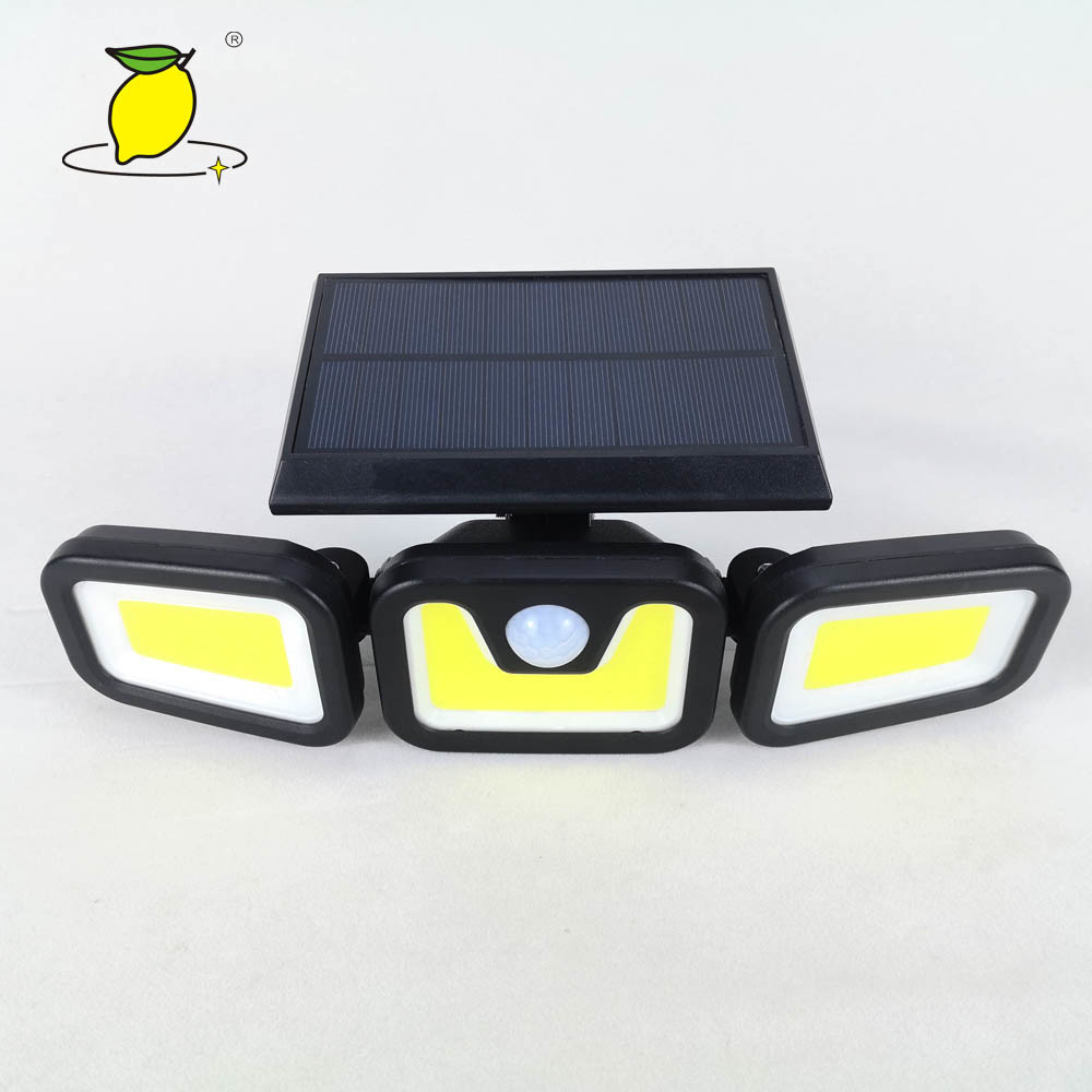 Li-Ion 2400mAh Solar Led Wall Light Motion Sensor For Garden