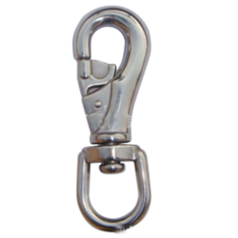 Polished Finish Swivel Snap Hook Stainless Steel 316 for Cast Iron Collars or Stables