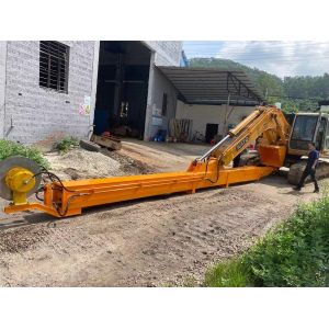 Excavator Two Section Telescopic Boom Arm Q355B High Durability