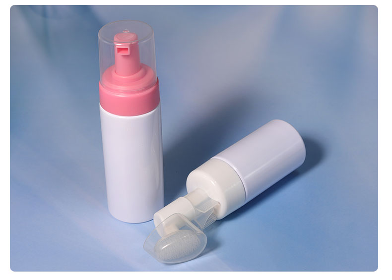 White Cosmetic Glass Bottle 100ml Empty Perfume Bottles Sealing Type Packaging Customized Lid