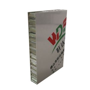China AA3003 H18 Aluminium Honeycomb Panels 25mm Thick PVDF Surface Coating on sale