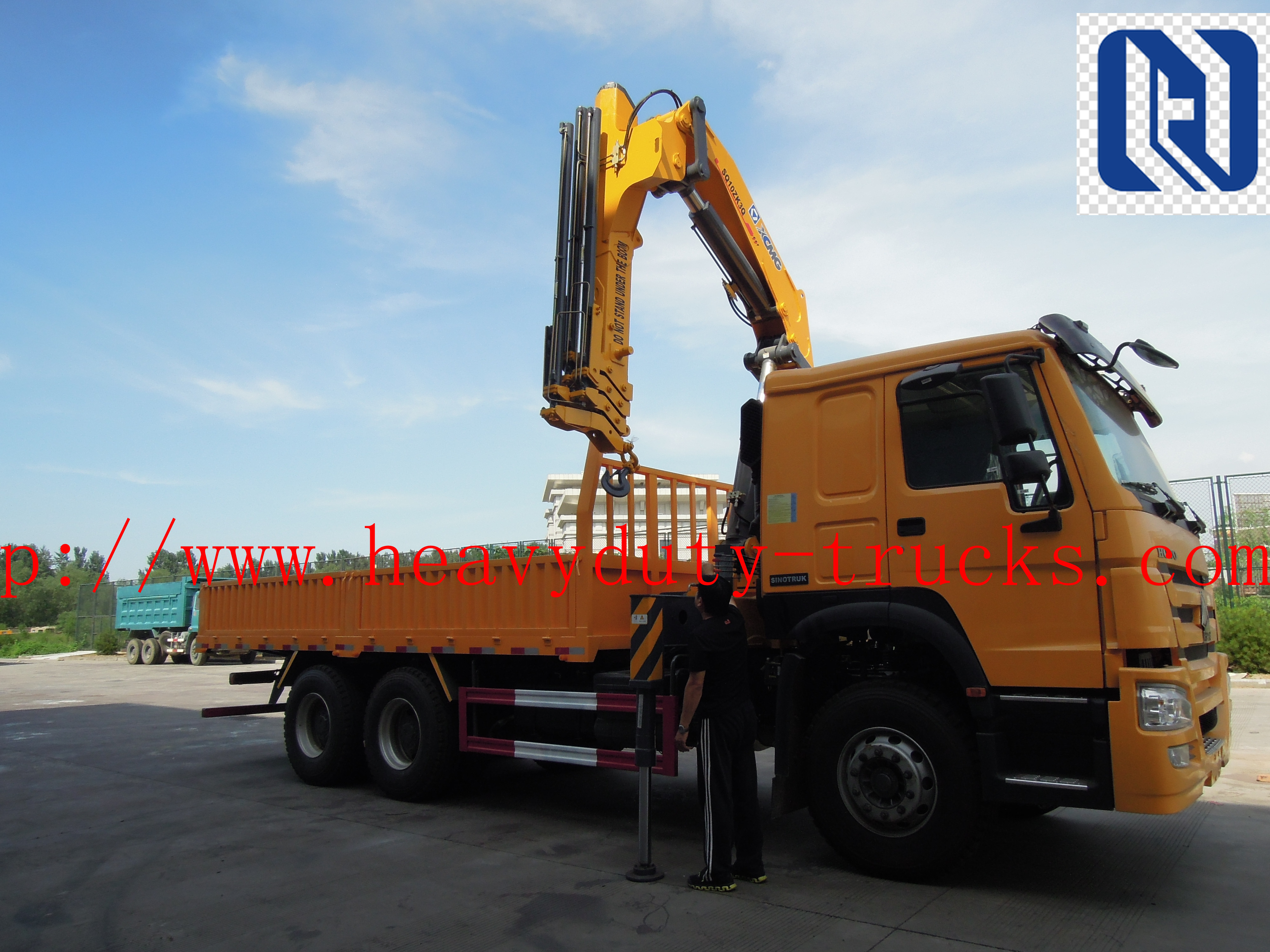 XCMG QY25K-II Truck Mounted Crane Telescoping Boom Crane 25 Ton