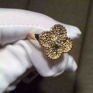  Best AAA Quality Vintage Alhambra 18K Yellow Gold Necklace and Earrings Manufactures