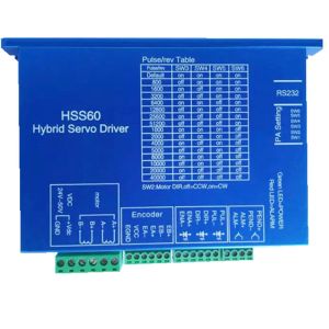 3NM Cnc Hybrid Servo Stepper Motor With Encoder HSS60 Stepper Driver