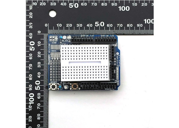 Uno R3 Arduino Proto Shield With Mini Breadboard