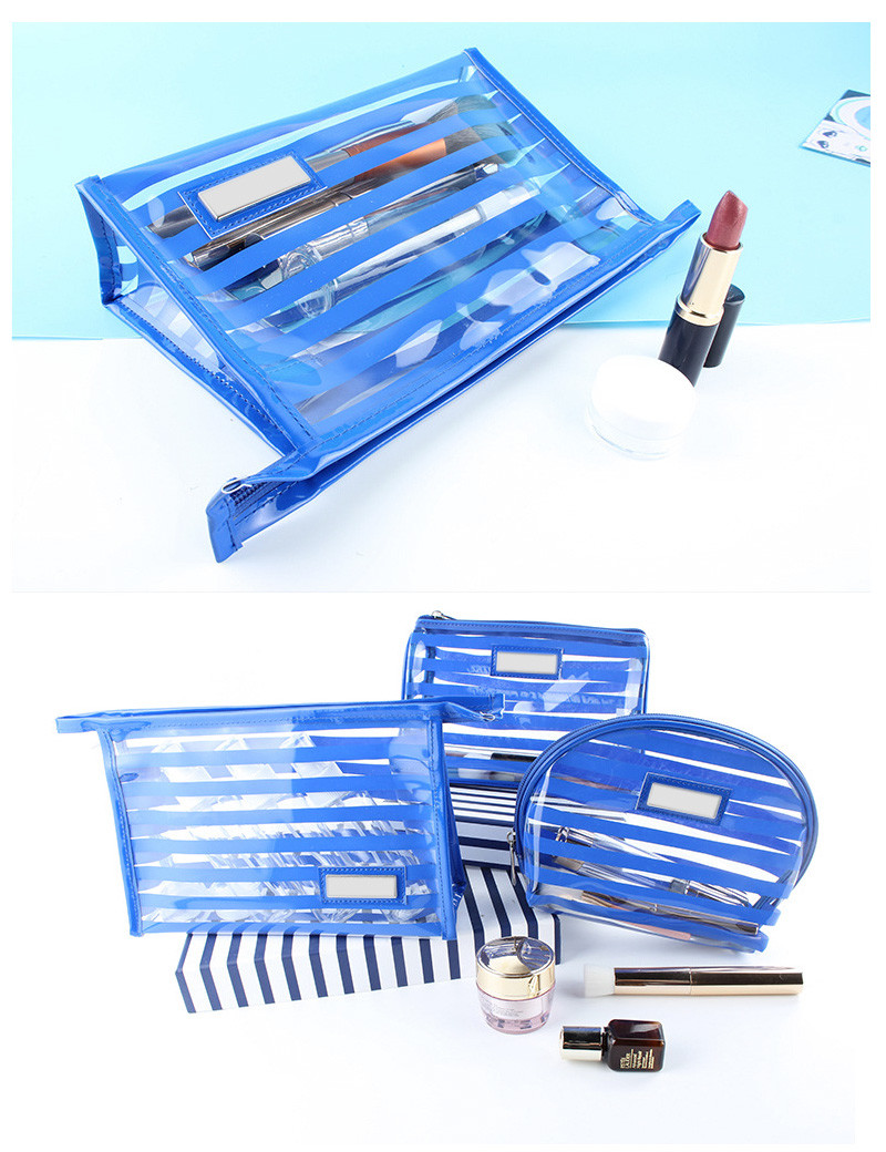 Custom Clear Toiletry Transparent Travel PVC Cosmetic Bag