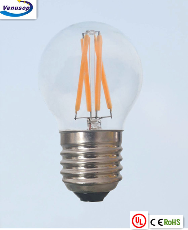 G45 E27 E26 LED bulb light led filament bulb led golf lamp frosted glass cover