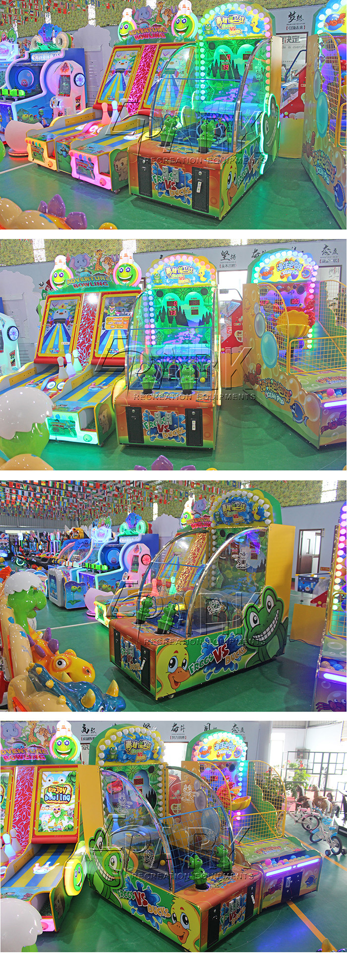 Hardware Material Shooting Arcade Machines Frogs Vs Ducks II Simulator Game