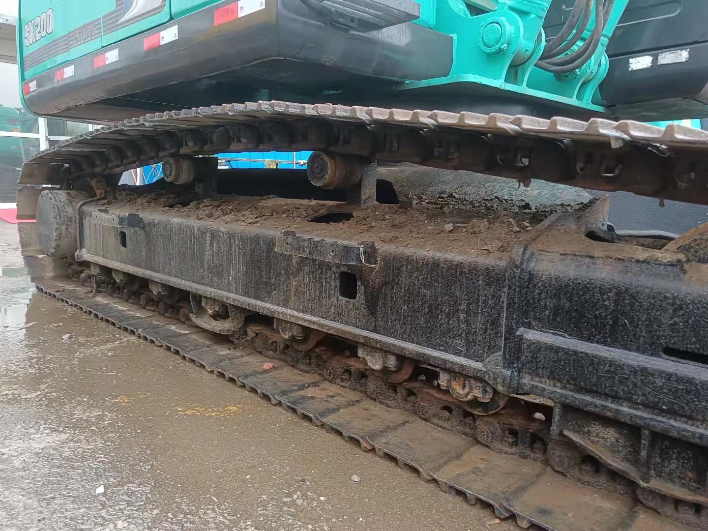 Blue HINO Hydraulic Crawler Excavator 20ton 0.8 Bucket Capacity