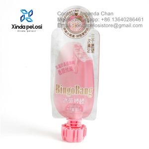 Custom Size Mushroom Shape Spout With Anti Choke Child-Resistant Baby Cap For Drink