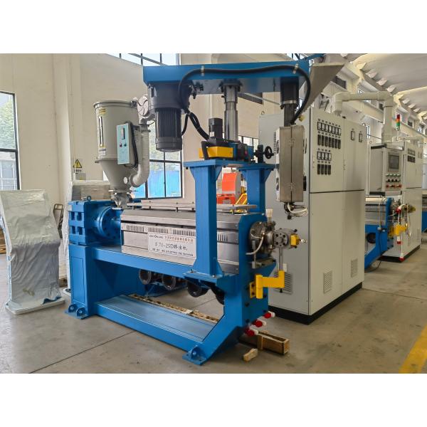 Quality PVC PE Cable Extrusion Machine With 90mm Screw Diameter for sale