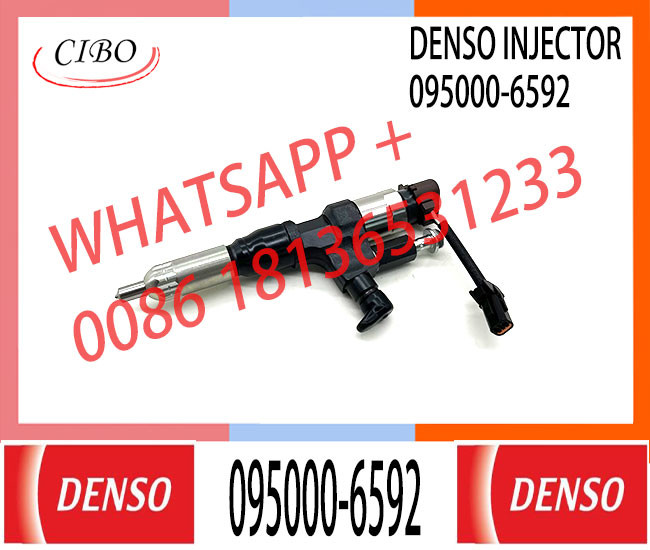 095000-6593 for Hino J08 engine excavator fuel injectors 23670-E0010 095000-6592