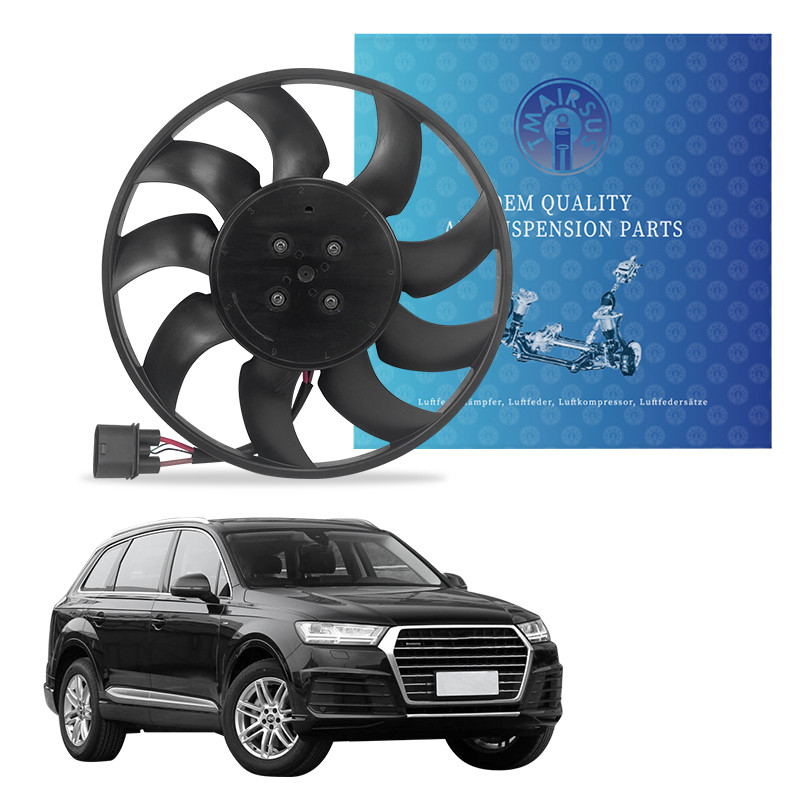 Steel Radiator Car Part Electric Cooling Fans for Audi Q7 2016- OEM 8W0959455B