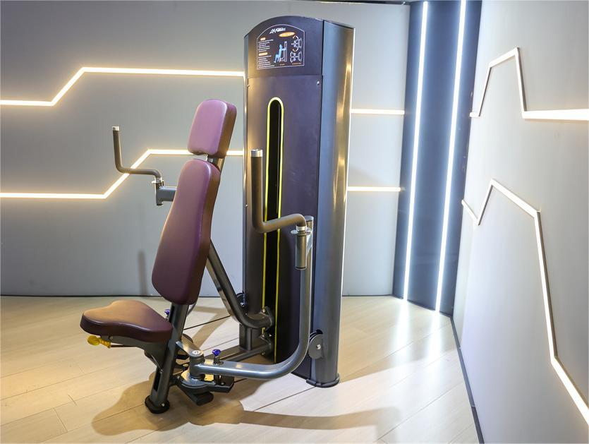 Commercial Gym Steel Pin-Loaded Chest and Pec Fly Machine High-End Pin Load Selection Equipment