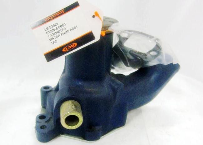 EX200-5 6BG1 Hitachi Excavators Spare Parts Water Pump Assy 1-13650017-1