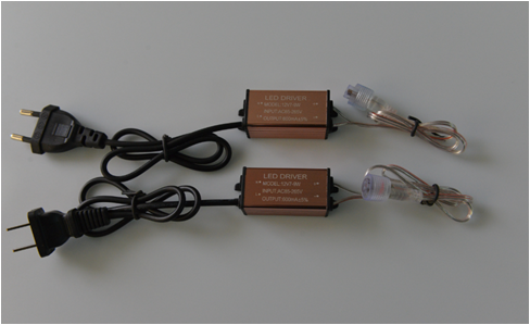 led meteor shower rain tube lights