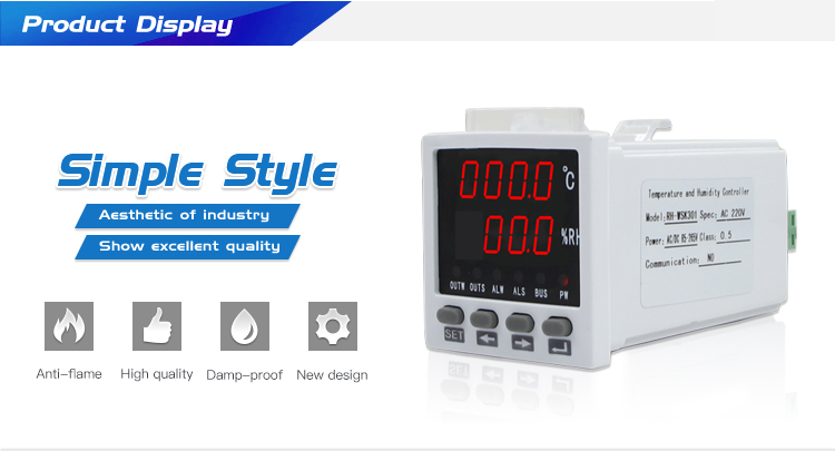 Technology Production White Black Stc Temperature And Humidity Controller For Incubator