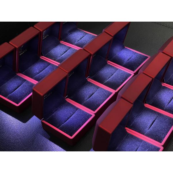 Customized Your Logo- Red LED Ring Box-Luxury