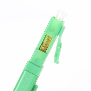 Fast Connect LC APC Fiber Optic Quick Connector Adapter Low Insert Loss