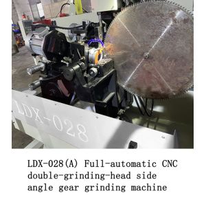 LDX-028A Full Servo CNC Double Grinding Head Side TCT Saw Blade Grinding Machine