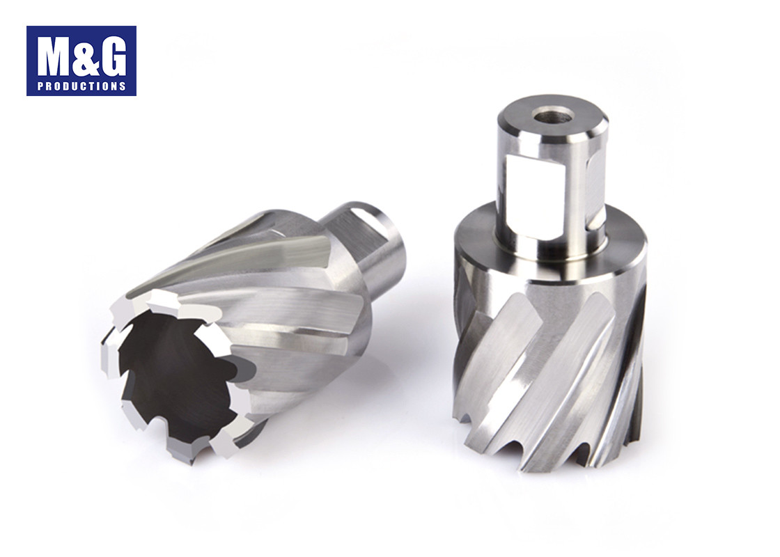 HSS , HSS Cobalt Annular cutter & Twist drill with Annular Cutter Double Weldon Shank (For drilling under 12mm holes