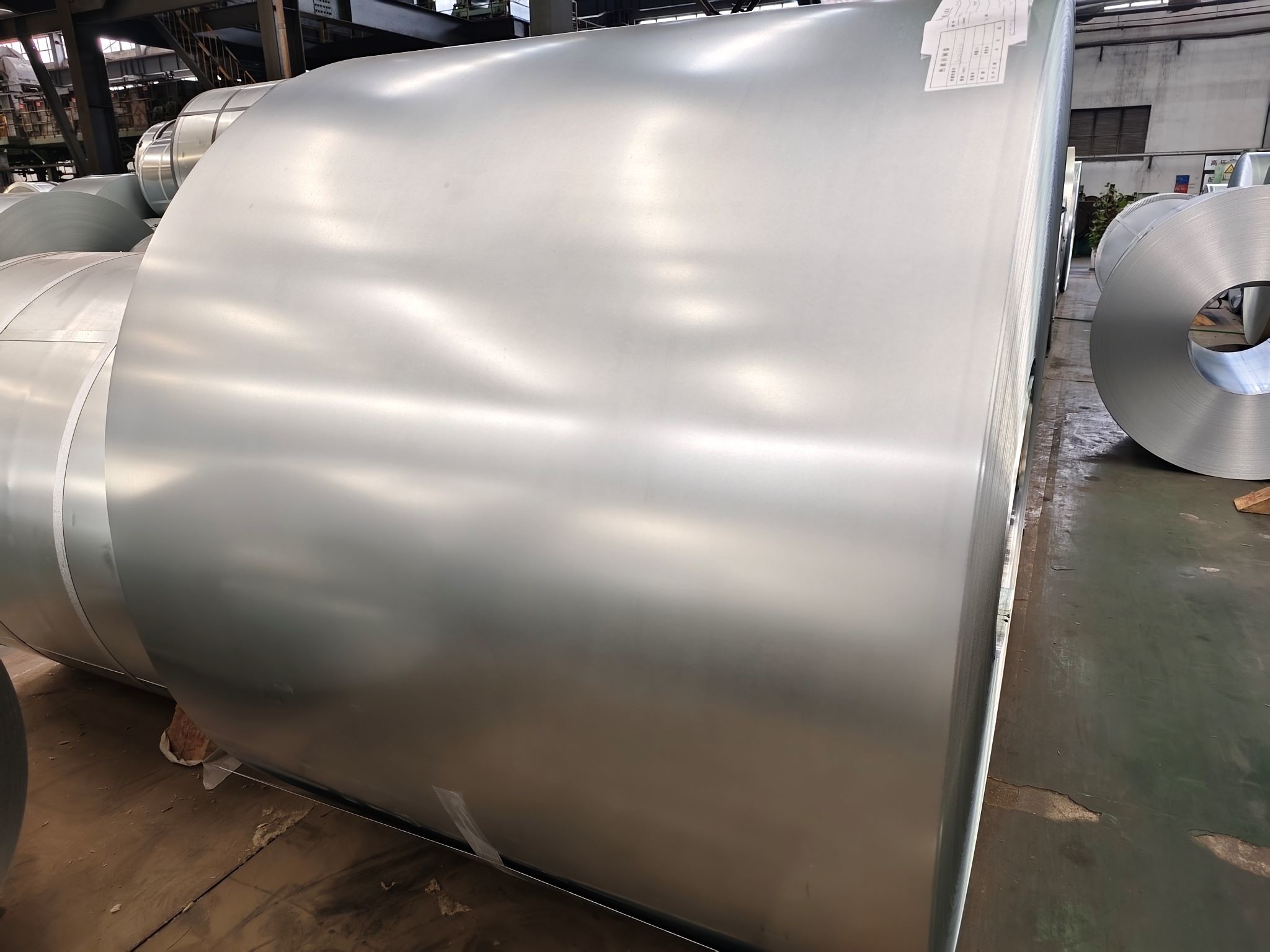 DX52D/53D Deep Drawn Grade Zero Spangle Galvanized Steel For Home Appliances Board