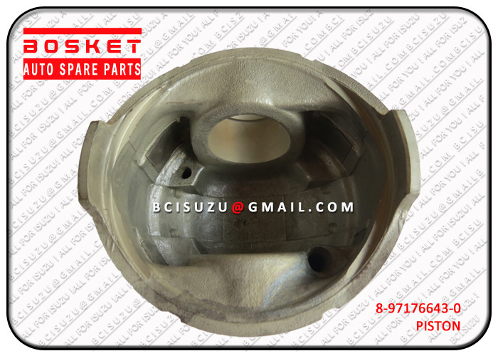 8-97176643-0 Metal Isuzu Liner Engine Piston Set For 4BD2 8971766430