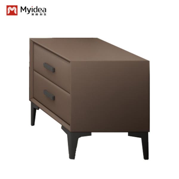 Modern Luxury Nightstand Bedside Cabinet for Home Use With Storage for Bedroom