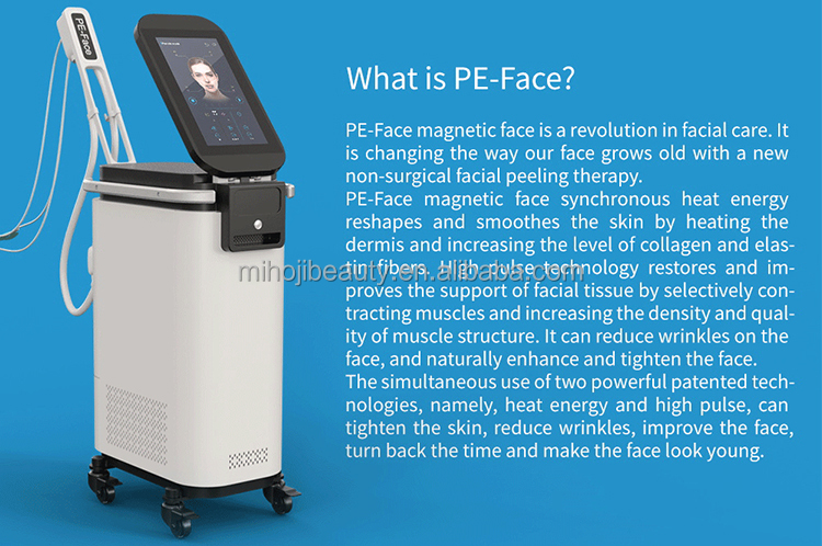 UK Plugs Face Muscle Stimulator Machine STANDING For Skin Tightening