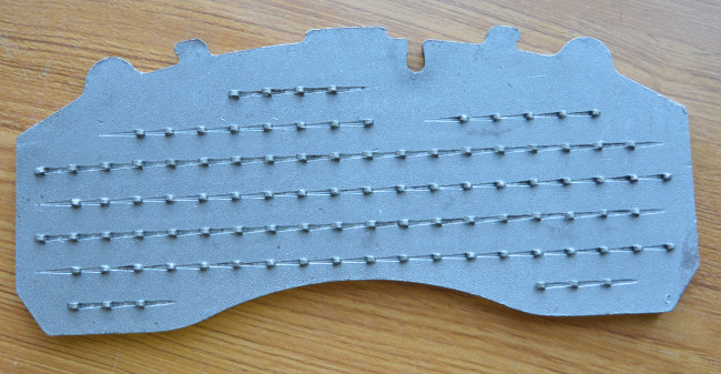 DAF Bus Brake Pads 0.35~0.45 Friction Coefficient Emark Certificate