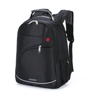 Multi Divided Structure Backpack With Computer Compartment Soft Material