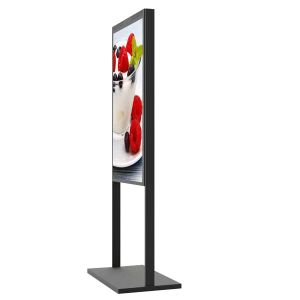 55 Inch Lcd Double Sided Monitor FHD Digital Window Lcd Display
