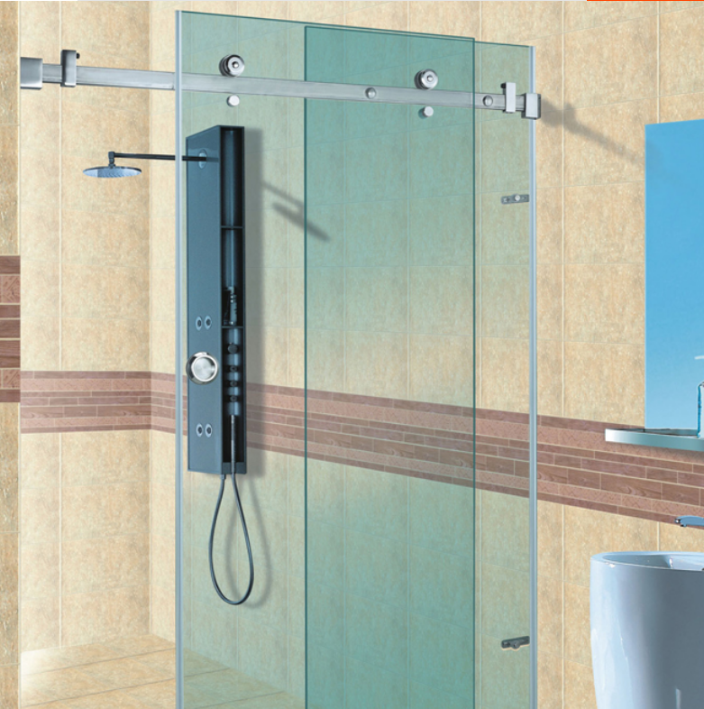 Sliding Door Knob Double Side Glass Shower Door Round Handle for Door Window Handles