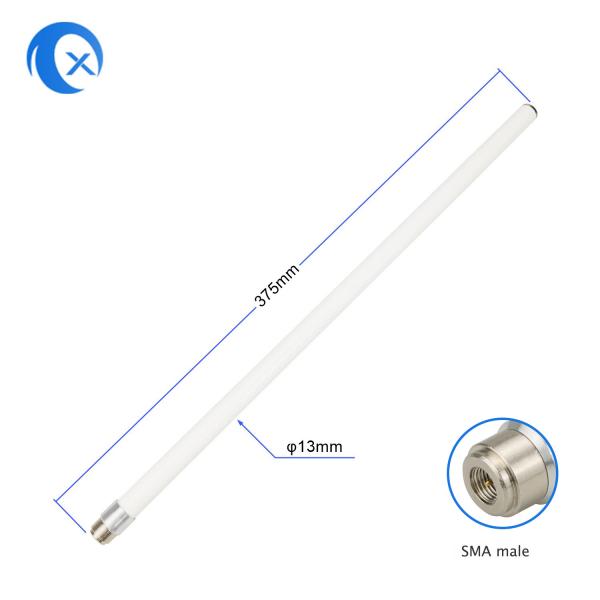 2.4G Omnidirectional WiFi Fiberglass Base Station Antenna With SMA Male