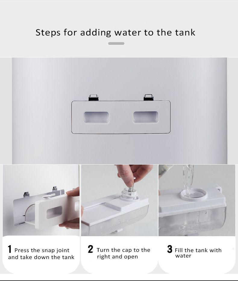 Household Anion Humidification Air Purifier Smoke Removal UV Ozone Air Purifier