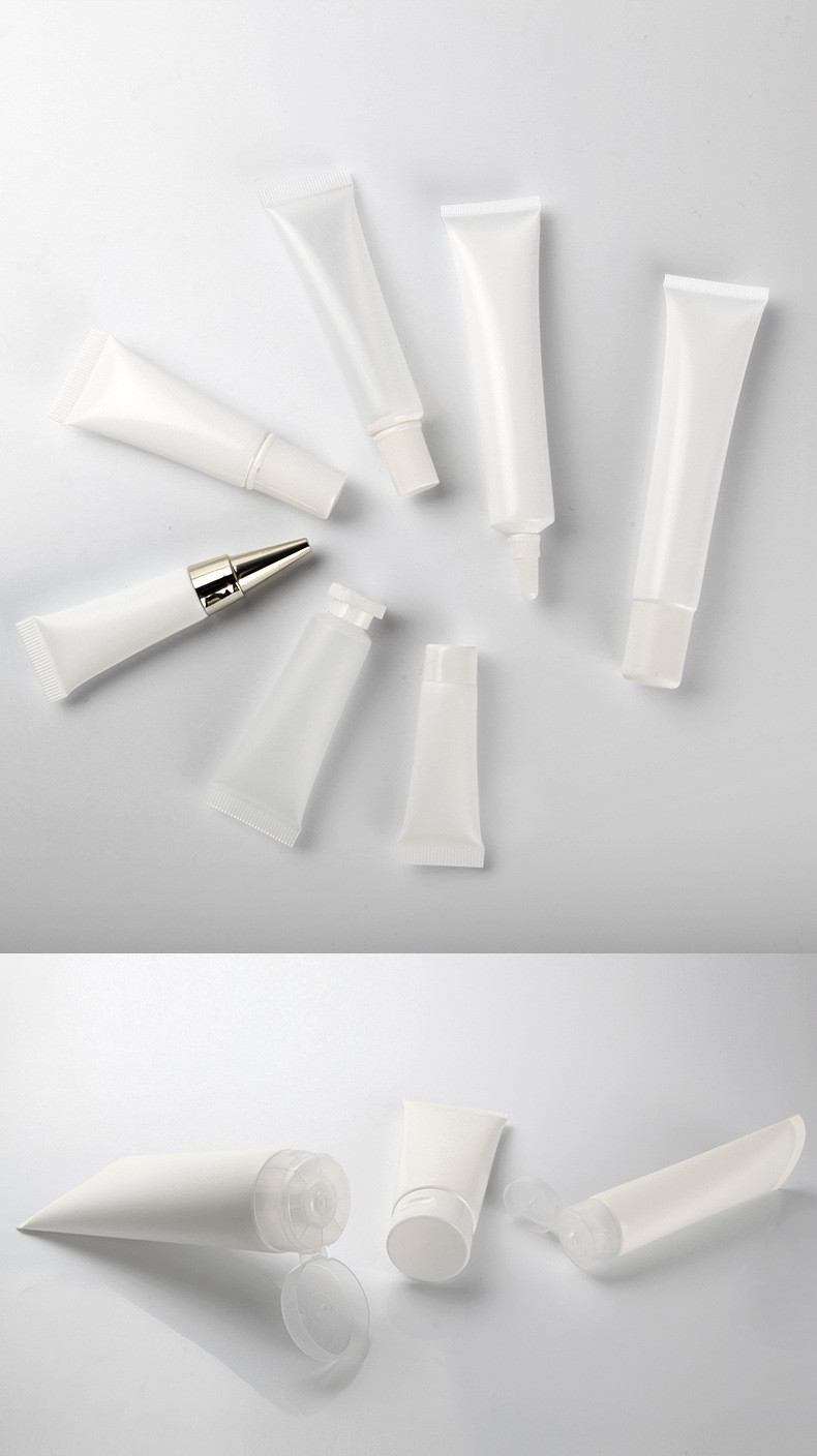 Glossy Matte Plastic ABS Empty Plastic Lotion Squeeze Tubes 2 Oz