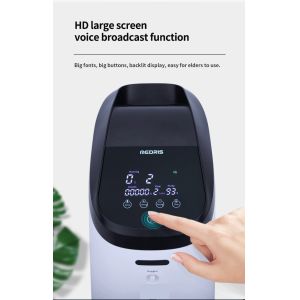 China LCD Large Screen Display For Continuous, Stable, And Efficient Silent Oxygen Production Medical 9L Oxygen Generator on sale