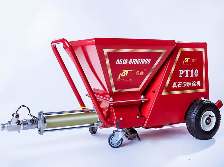 Cement Mortar Spraying Machine Coating Thickness 0.2cm - 5cm