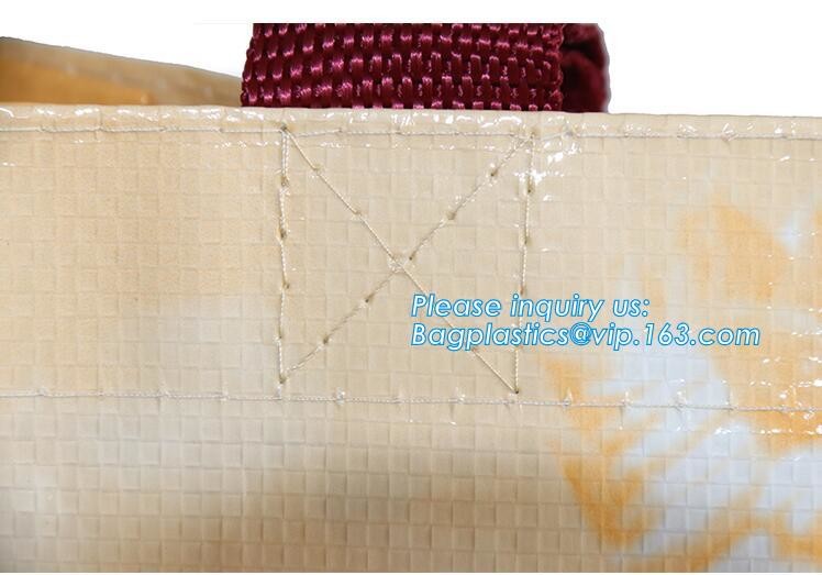 Custom Huge Luggage PP Woven Bag With Zipper Lock,PP Woven Shopping Bag,Factory customized cheap laminated pp woven shop